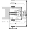 FA1 Adapter Schlauchverbinder 33-60010.10 9mm 30,5mm Produktbild-Vorschau 2