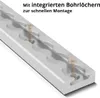 STAHLWERK Zurrschienen 2er Set mit Zurrösen 30 cm Aluminium Produktbild-Vorschau 5
