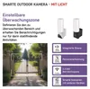 GoSmart Rotierende Outdoor IP Kamera mit WiFi und Licht IP-310 TORCH, weiß Produktbild-Vorschau