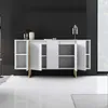 Skye Decor, Luxe - Bílá, Zlatá, Skříně do obývacího pokoje, Náhled obrázku produktu 12