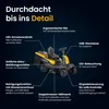 Stiga Akku-Aufsitzmäher Swift 372e inkl. 4 x 5 Ah Akkus, Produktbild-Vorschau 11