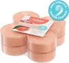 Bolsius Maxi-Teelichter orange 8h True Scents Pfirsich 8er Produktbild-Vorschau 2
