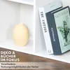 Bibliothèque, Étagère sur pied en MDF blanc avec 5 Voir les images du produit 6