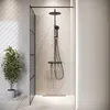 Duschwand Essos 50 x 200cm - Grauglass - Glas Produktbild-Vorschau 3