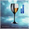 PLATINUX Schwarze & Weiße Weingläser aus Glas Wasserglas Produktbild-Vorschau 3