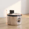PawHut Katzenbrunnen 4L Kabellos Edelstahl Trinkbrunnen mit Produktbild-Vorschau 3