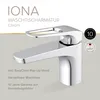Lenz Waschtischarmatur INOA in Chrom, mit EasyClean Pop-Up Produktbild-Vorschau 3