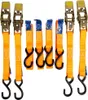 UNITRAILER Spanngurte Set 4 Stück mit Ratsche 4m 25mm 0,68t Produktbild-Vorschau 2