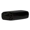 A folded black tarp on a white background. Produktbild-Vorschau