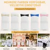 YARDIN 50 ks elastických stuh na židle s křišťálovou Náhled obrázku produktu 5