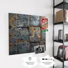 Magnettafel 50x50cm Pinnwand Whiteboard beschreibbar - Produktbild-Vorschau 4