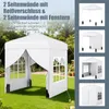 COSTWAY Skládací altán 2x2 m, zahradní altán s Náhled obrázku produktu 5