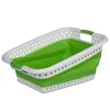 A collapsible laundry basket shown from a diagonal angle against a white background. Produktbild-Vorschau