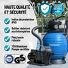 MONZANA® Filtro Acqua per Piscina SF96K 9.600 L/h Fino a Anteprima dell’immagine prodotto 4
