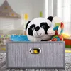 2 x bambusový úložný košík, štvorcový kúpeľňový košík, Náhľad obrázku produktu 5