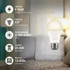 Xlayer WLAN I LED I Smarte Lampe I E27 I 9W I Warm- und Produktbild-Vorschau 3