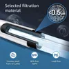 An illustration showing the filtration process of a water filter. Anteprima dell’immagine prodotto