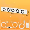Set di 1 amplificatore per radiatori Ikodm, ventilatore per Anteprima dell’immagine prodotto 2