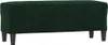 vidaXL Lavica Dark Green 100x35x41 cm Velvet Náhľad obrázku produktu 1