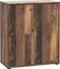 Kommode >TEMPRA2< 2 Türen, 2 Böden, Old-Wood Vintage Produktbild-Vorschau 3