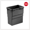 Hailo Seau intérieur 1137679 gris foncé 30 litres 397 x 258 Voir les images du produit 2