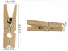 MiL4 50 Stück Holzklammern Natur – Mini Wäscheklammern aus Produktbild-Vorschau 2