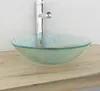 vidaXL Lavabo en verre trempé 42 cm mat Voir les images du produit 5