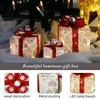 CCLIFE LED Geschenkbox 3er Set Netzstecker Weihnachten Produktbild-Vorschau 4