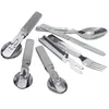 Campingbesteck Edelstahl BW Stil für 4 Personen Outdoor Produktbild-Vorschau 2