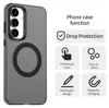 A phone case with feature callouts. Produktbild-Vorschau