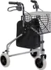 FabaCare Rollator Delta, 3-Rad-Rollator, Gehhilfe grau, Produktbild-Vorschau 1