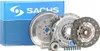 A clutch kit is displayed with its packaging. Produktbild-Vorschau