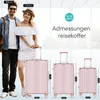 Voyagoux® - Set di valigie - Valigia - 2 pezzi - S/L - Oro Anteprima dell’immagine prodotto 7