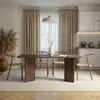 Skye Decor, Linza - Milano Walnut, Esstisch, Nussbaum, 100% Produktbild-Vorschau 2
