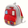 Kinder-Plüschrucksack Feuerwehrauto Produktbild-Vorschau 2