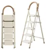Scala Beige 5 Gradini Pieghevole con Maniglia Anteprima dell’immagine prodotto 1