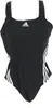 adidas Damen Sport Badeanzug Schwarz Schwimmen 3 Stripes Produktbild-Vorschau 1
