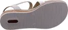 Rieker Damen Keil-Sandaletten Weiß/Beige Voir les images du produit 78