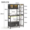 Flieks Küche Hochschrank Backregal mit Led und Produktbild-Vorschau 4