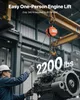 Wciągnik łańcuchowy VEVOR o udźwigu 1 T, ręczny wciągnik Podgląd zdjęcia produktu 2