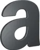 BASI - Hausnummer - HN 160 - a - Stahl Anthrazit - Produktbild-Vorschau 1