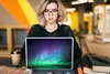 MuchoWow® Laptop Aufkleber Sticker Cover Nordlichter - See Produktbild-Vorschau 5