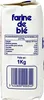 Pšeničná múka Farine De Blé T55 (550) z Francúzska - 1 kg Náhľad obrázku produktu 5