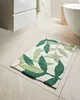 BELIANI Kúpeľňová rohož zelená bavlna 60 x 90 cm Náhľad obrázku produktu 2