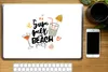 MuchoWow® Laptop Aufkleber Sticker Cover Cocktail - Sommer Produktbild-Vorschau 2
