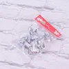 12pcs/Pack Weihnachtsbögen Ornamente Golden Silver Rot Produktbild-Vorschau 5