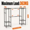 Porte-vêtements robuste et extensible, dimensions Voir les images du produit 2