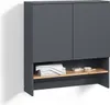 Waschmaschinenschrank Livinity Paolina Anthrazit/Goldkraft Produktbild-Vorschau 1
