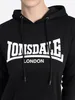 Dámská mikina s kapucí FLOOKBURGH Black XXL Lonsdale Náhled obrázku produktu 6
