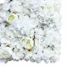 6 kusů Svatební květiny Umělé růže Nástěnný panel DIY Náhled obrázku produktu 4